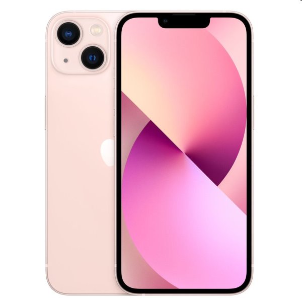 Apple iPhone 13 128GB, pink, Trieda B - použité, záruka 12 mesiacov