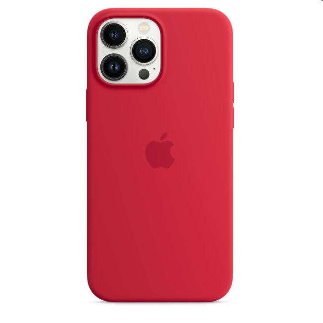 Apple iPhone 13 Pro Max Silicone Case with MagSafe, (PRODUCT)RED MM2V3ZM/A