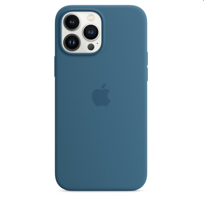 Apple iPhone 13 Pro Silicone Case with MagSafe, blue jay MM2G3ZMA