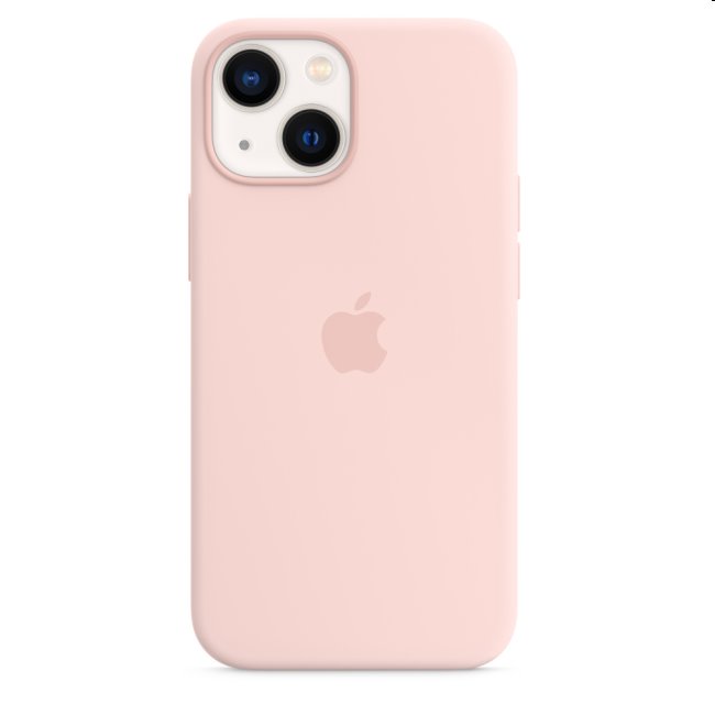Apple iPhone 13 Silicone Case with MagSafe, chalk pink