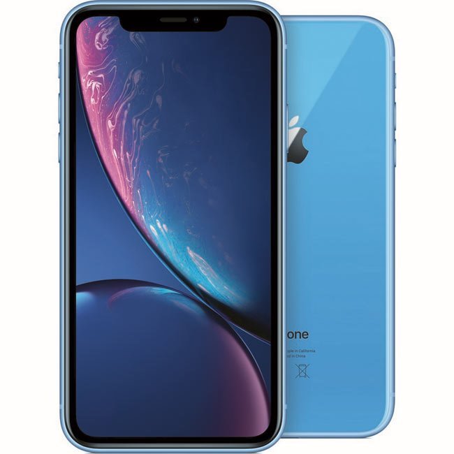 Apple iPhone XR, 128GB, modrá, Trieda C - použité, záruka 12 mesiacov