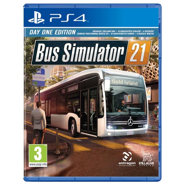Bus Simulator 21 (Day One Edition) [PS4] - BAZÁR (použitý tovar) vykup