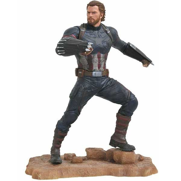 Figúrka Marvel Gallery Avengers 3 Captain America