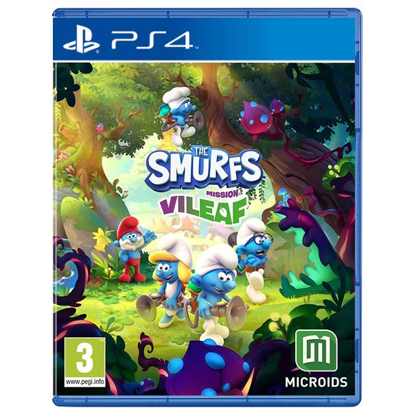 The Smurfs: Mission Vileaf (Smurftastic Edition) [PS4] - BAZÁR (použitý tovar)