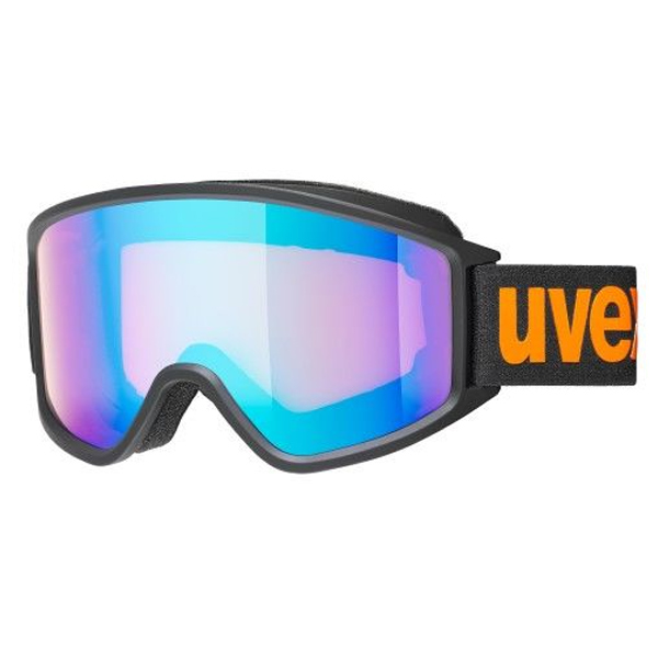 UVEX g.gl 3000 CV, Black Mat Mirror Blue/CV Orange