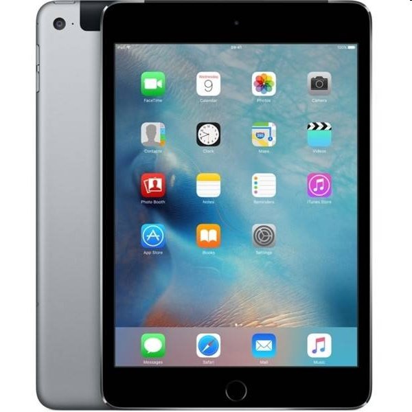 Apple iPad mini 4 Wi-Fi + Cellular, 64GB, kozmická sivá, Trieda A - použité, záruka 12 mesiacov Apple iPad mini 4 Wi-Fi + Cellular, 64GB, kozmická sivá, Trieda A - použité, záruka 12 mesiacov