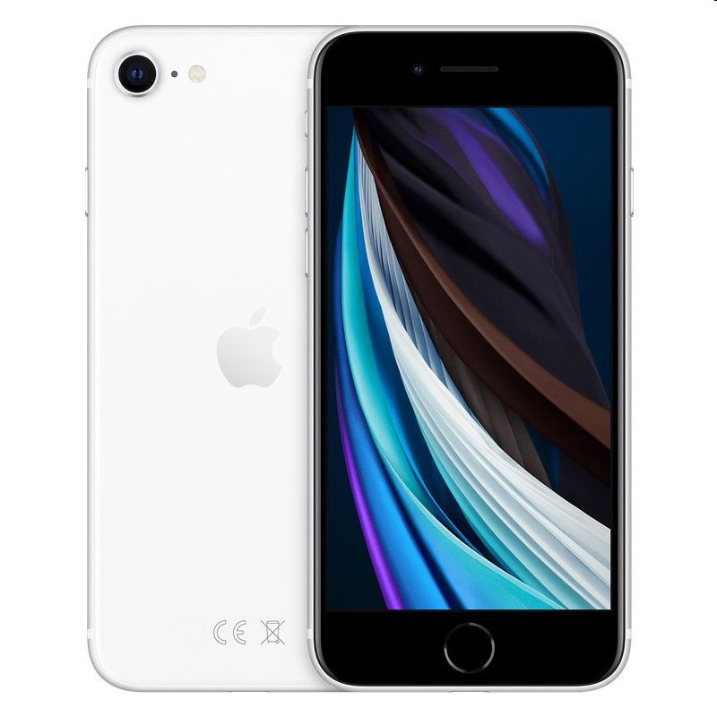 Apple iPhone SE (2020) 64GB | White, Trieda A - použité s DPH, záruka 12 mesiacov