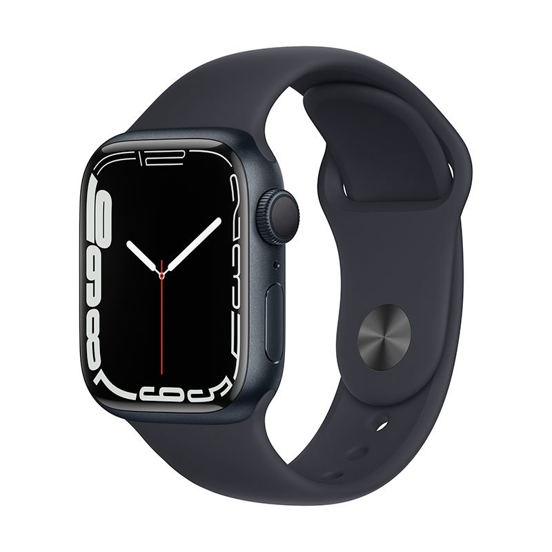 Apple Watch Series 7 GPS (41mm), polnočná, nový tovar, neotvorené balenie