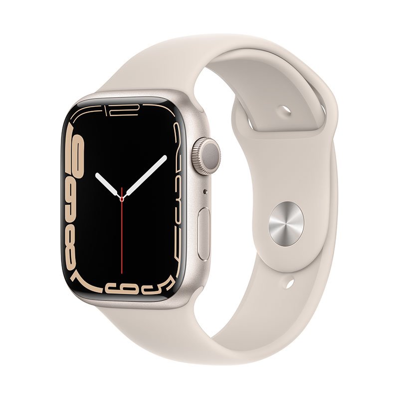 Apple Watch Series 7 GPS, 45mm Starlight Aluminium Case *Trieda C*