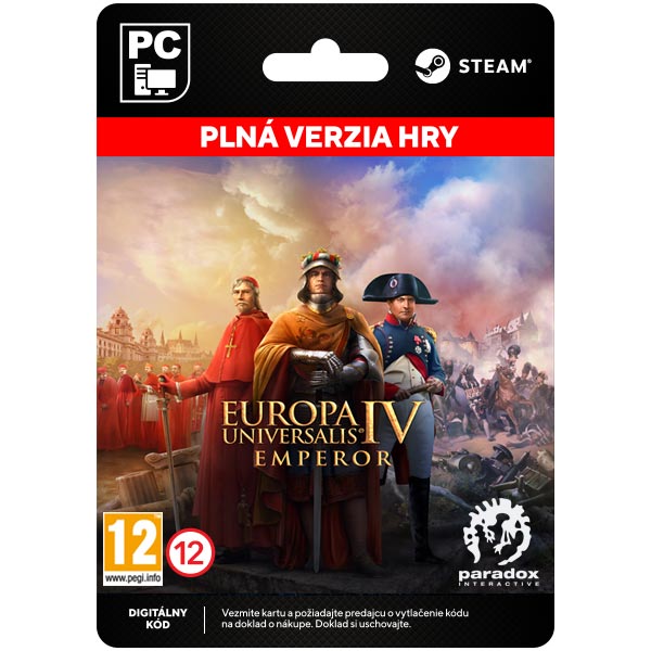 E-shop Europa Universalis 4: Emperor [Steam]