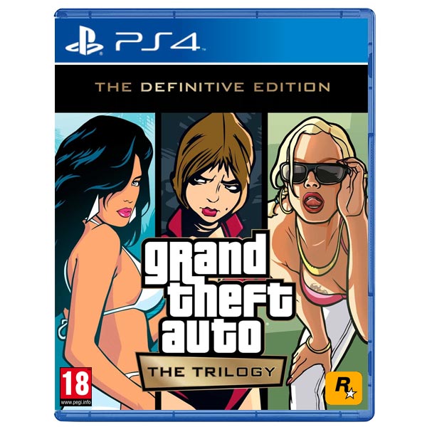 Grand Theft Auto: The Trilogy (The Definitive Edition) [PS4] - BAZÁR (použitý tovar)