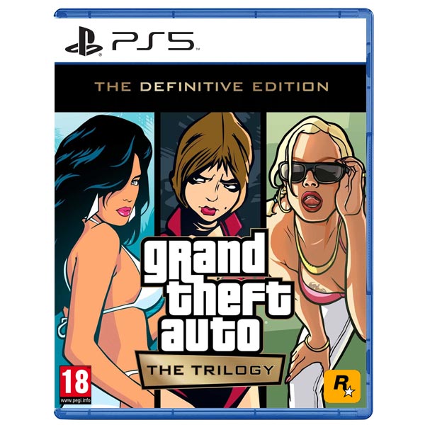 Grand Theft Auto: The Trilogy (The Definitive Edition) [PS5] - BAZÁR (použitý tovar)