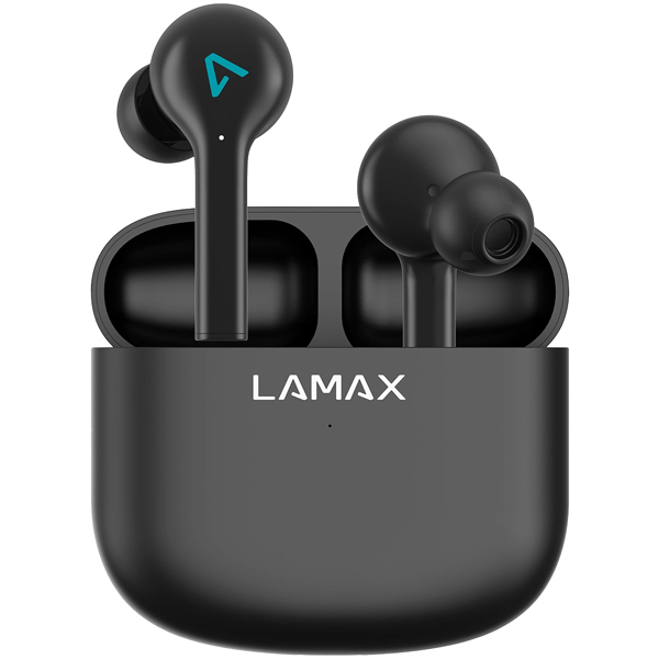 E-shop LAMAX Trims1 bezdrôtové slúchadlá, čierne LMXTRB1