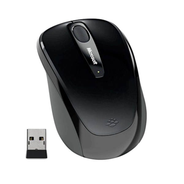 Microsoft Wireless Mobile Mouse 3500, black GMF-00292