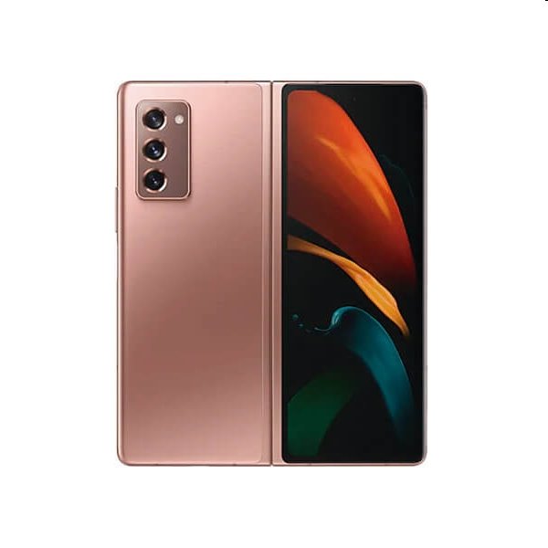 Samsung Galaxy Z Fold2 5G, 12/256GB, Mystic Bronze, Trieda A - použité, záruka 12 mesiacov