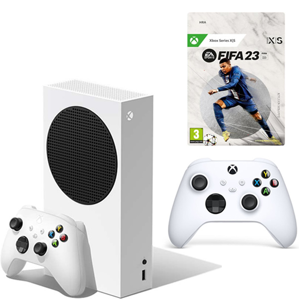 Xbox Series S + FIFA 23 CZ + Microsoft Xbox Wireless Controller, robot white RRS-00010