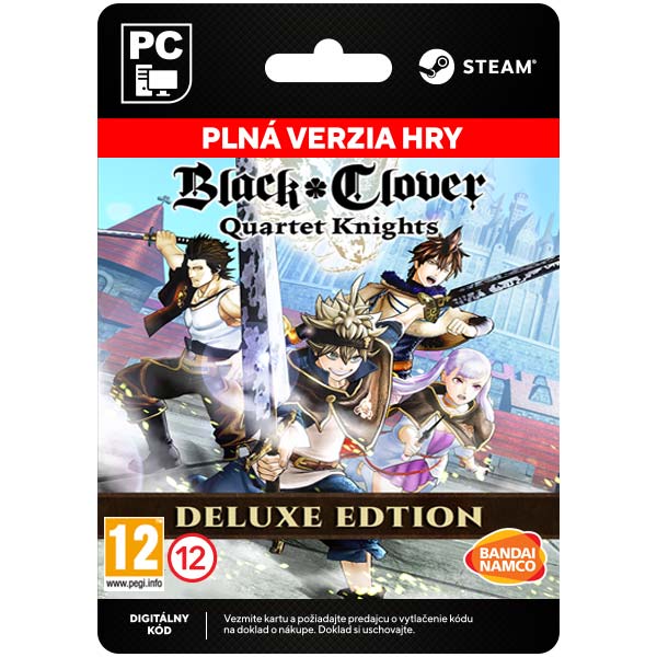 E-shop Black Clover: Quartet Knights (Deluxe Edition) [Steam]