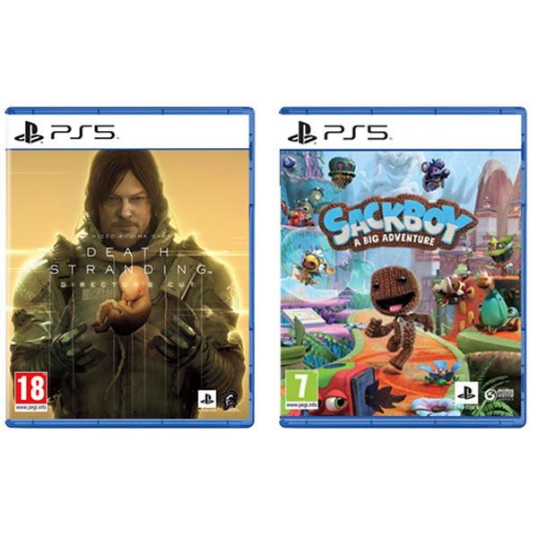 Death Stranding CZ (Director’s Cut) + Sackboy: A Big Adventure CZ;