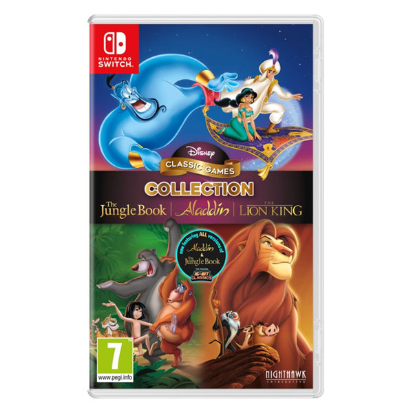 E-shop Disney Classic Games Collection: The Jungle Book, Aladdin & The Lion King NSW