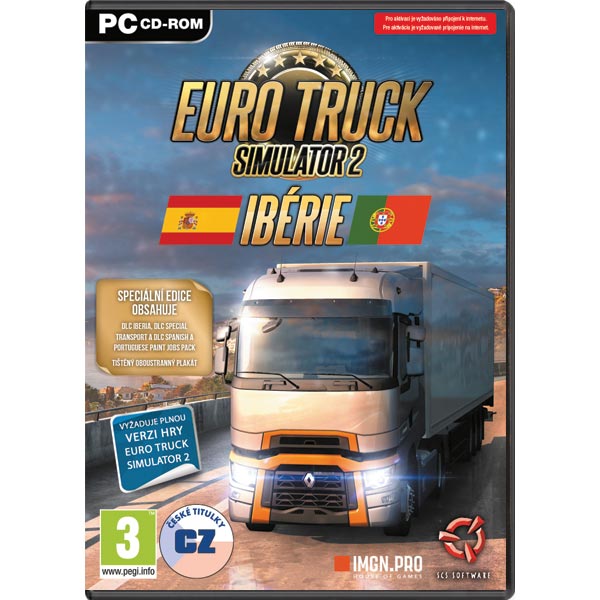 Euro Truck Simulator 2: Ibéria CZ (Špeciálna edícia)