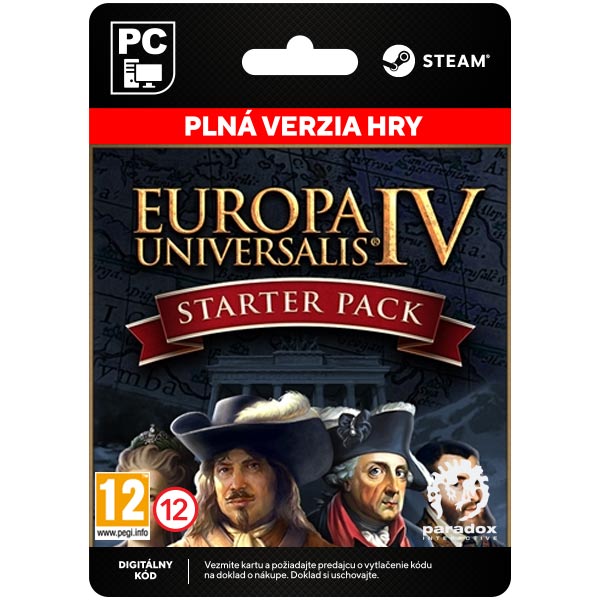 Europa Universalis 4 (Starter Pack) [Steam]