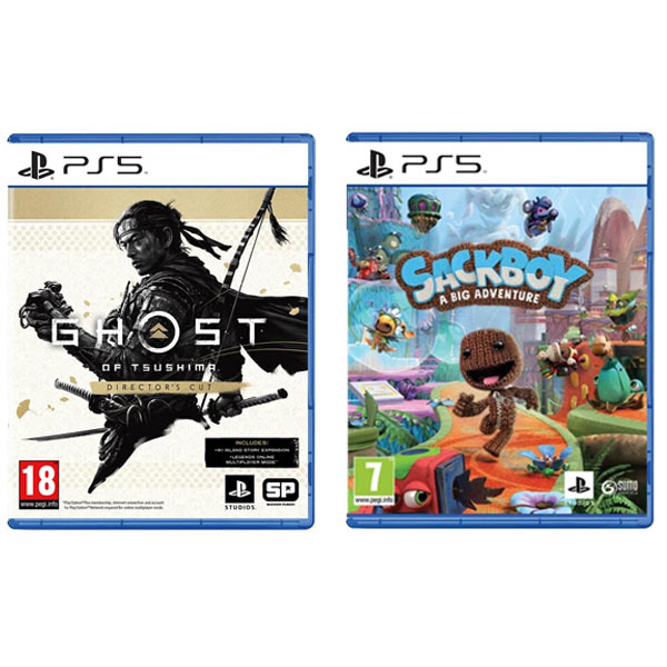 E-shop Ghost of Tsushima (Director’s Cut) CZ + Sackboy: A Big Adventure CZ PS5