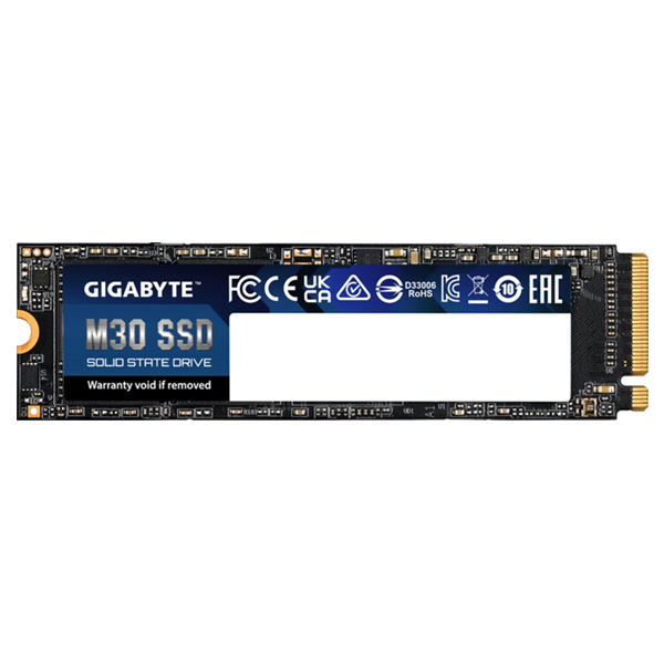 E-shop GIGABYTE M30 SSD disk 512 GB NVMe Gen 3 (3500 MBs, 2600 MBs) GP-GM30512G-G