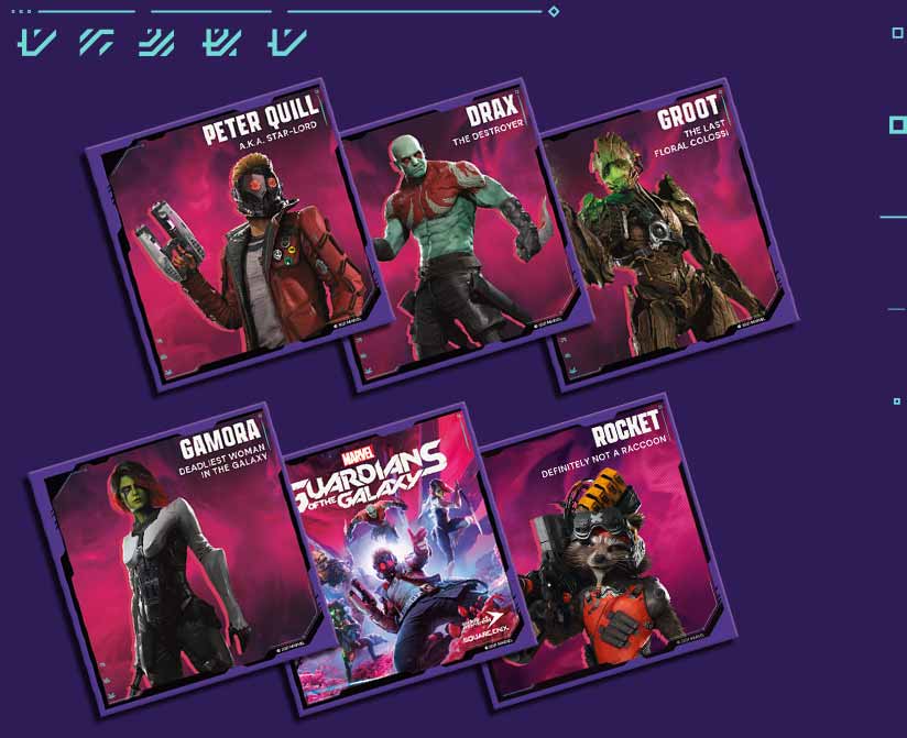 Darček - Marvel’s Guardians of the Galaxy pohľadnica v cene 4,99 €