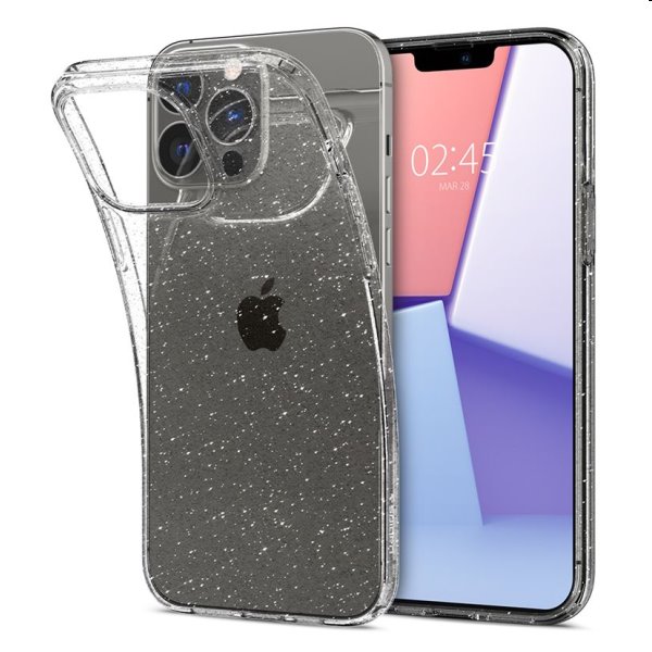 Zadný kryt Zadný kryt Spigen Liquid Crystal pre Apple iPhone 13 Pro, transparentná