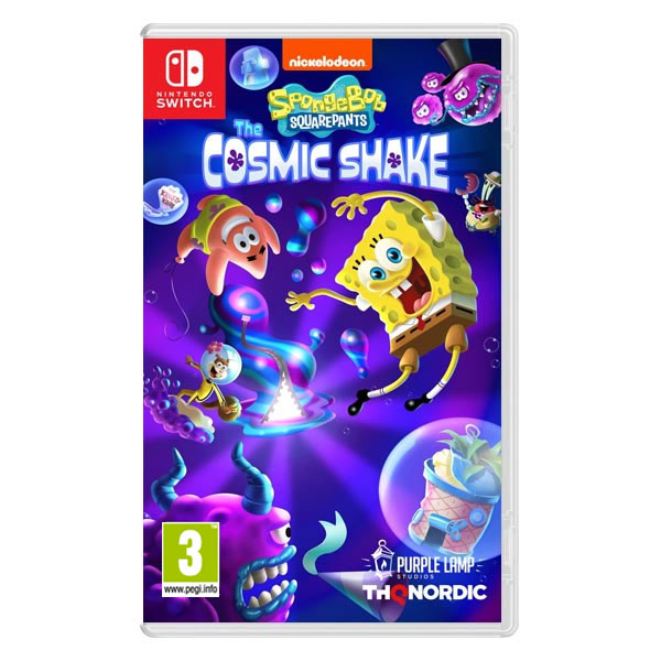 SpongeBob SquarePants: The Cosmic Shake [NSW] - BAZÁR (použitý tovar)