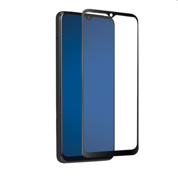 Tvrdené sklo SBS Full Cover pre Samsung Galaxy A03s/A02s, čierne