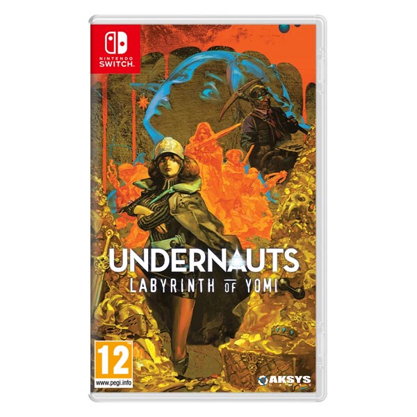 Undernauts: Labyrinth of Yomi [NSW] - BAZÁR (použitý tovar)