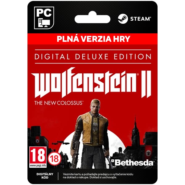 E-shop Wolfenstein 2: The New Colossus (Deluxe Edition) [Steam]