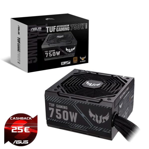Zdroj ASUS TUF 750B GAMING 750W Zdroj ASUS TUF 750B GAMING 750W