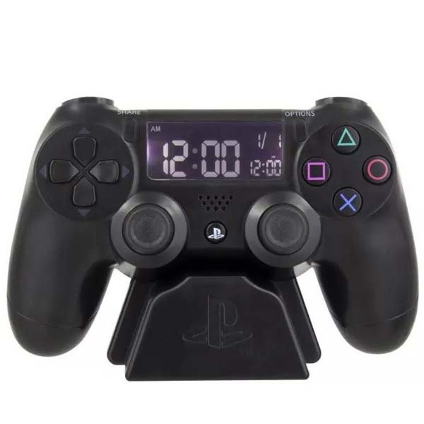 Budík Black Controller Alarm Clock (PlayStation)
