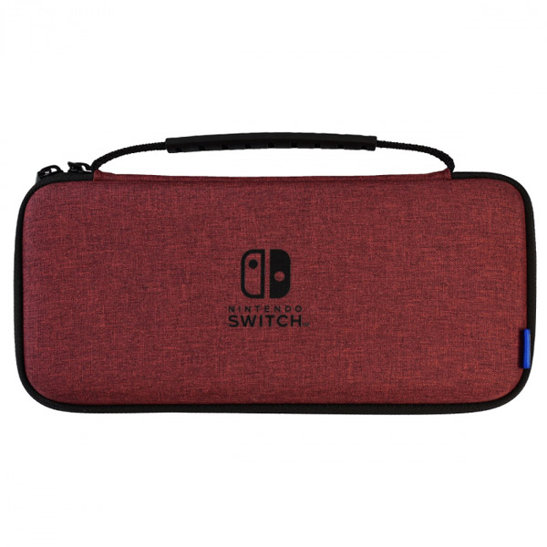 HORI Slim Tough Pouch for Nintendo Switch OLED (Red)