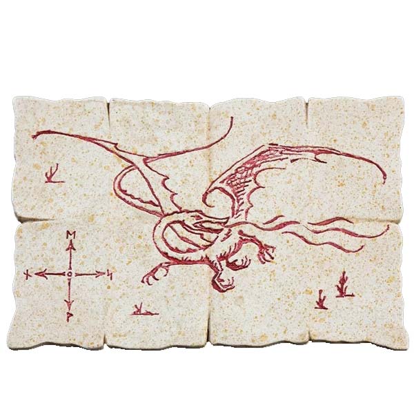 Magnetka Dragon Map (Lord of The Rings) Magnetka Dragon Map (Lord of The Rings)