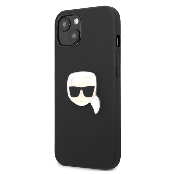 Puzdro Karl Lagerfeld TPU Choupette Head pre iPhone 13, black