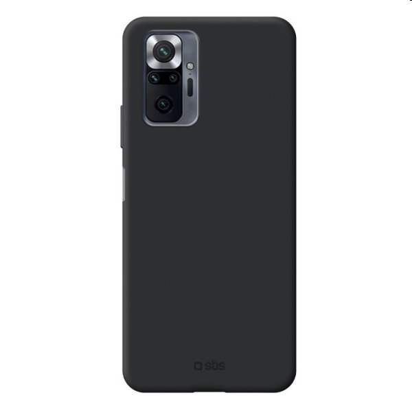 Zadný kryt SBS Sensity pre Xiaomi Note 10 Pro, čierna