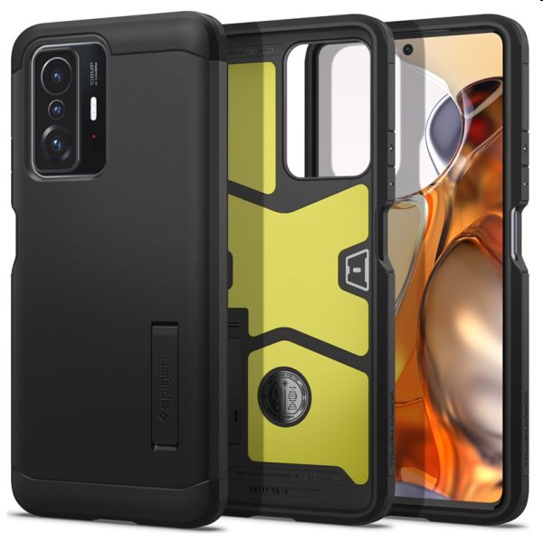 Puzdro Spigen Tough Armor pre Xiaomi 11T/11T Pro, čierne