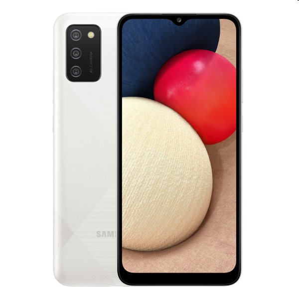 Samsung Galaxy A02s, 3/32GB, biela, Trieda A - použité, záruka 12 mesiacov Samsung Galaxy A02s, 3/32GB, biela, Trieda A - použité, záruka 12 mesiacov