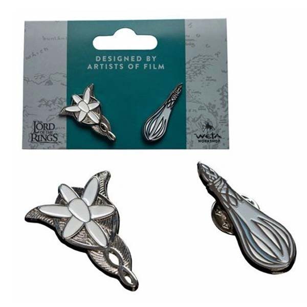 Set Odznakov Evenstar and Galadriel’s Phial (Lord of The Rings)