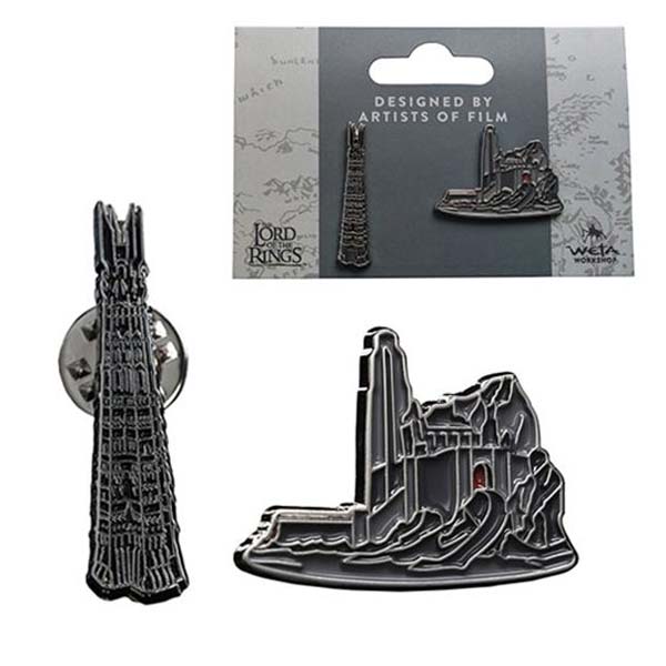 Set Odznakov Helms Deep and Orthanc (Lord of The Rings)