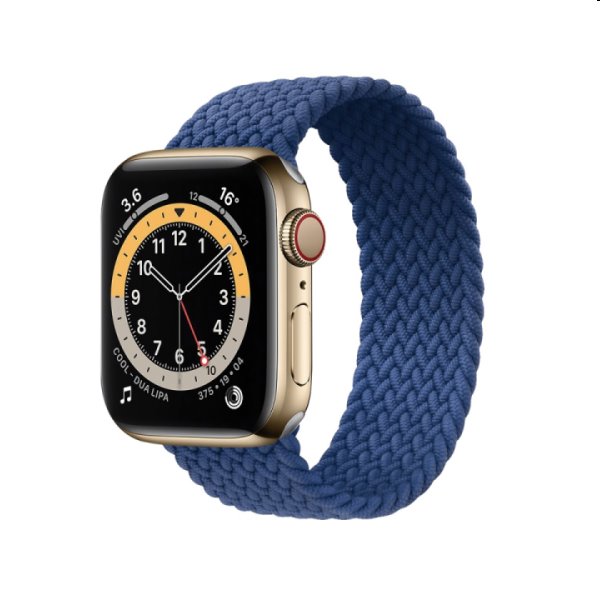 E-shop COTEetCI Nylon Braided Band 161 mm for Apple Watch 384041 mm, atlantic blue WH5305-AB-161