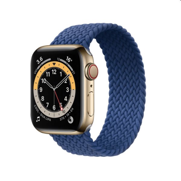 COTEetCI nylónový náramok 134 mm pre Apple Watch 42/44/45 mm, atlantická modrá