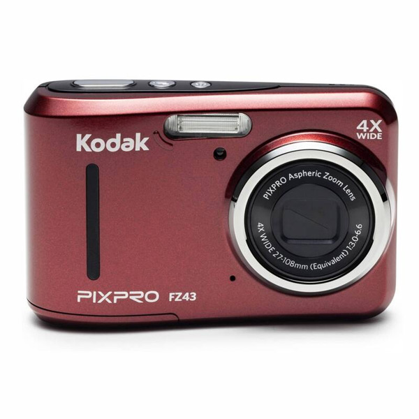 Kodak PIXPRO Friendly Zoom FZ43, červený