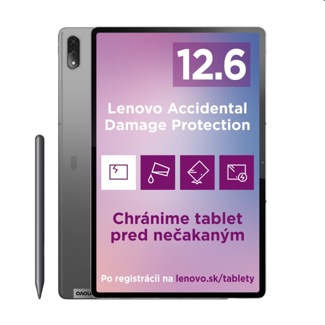Lenovo Tab P12 Pro LTE, 8256GB, Storm Grey ZA9E0020CZ
