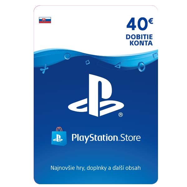Darček - PlayStation Store Gift Card 40€ v cene 40 €