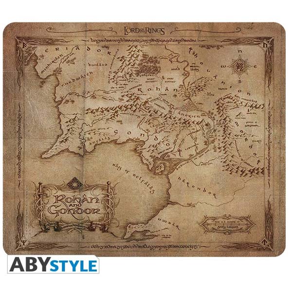 Podložka pod myš Rohan and Gondor Map (Lord of The Rings) Podložka pod myš Rohan and Gondor Map (Lord of The Rings)