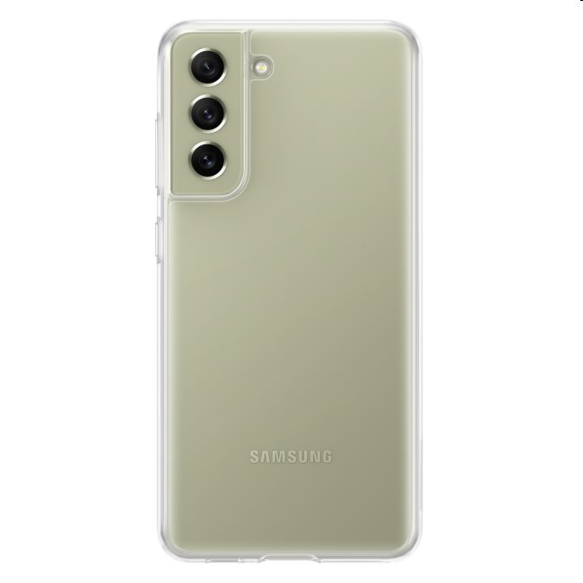 Puzdro Clear Cover pre Samsung Galaxy S21 FE 5G, transparent EF-QG990CTEGWW